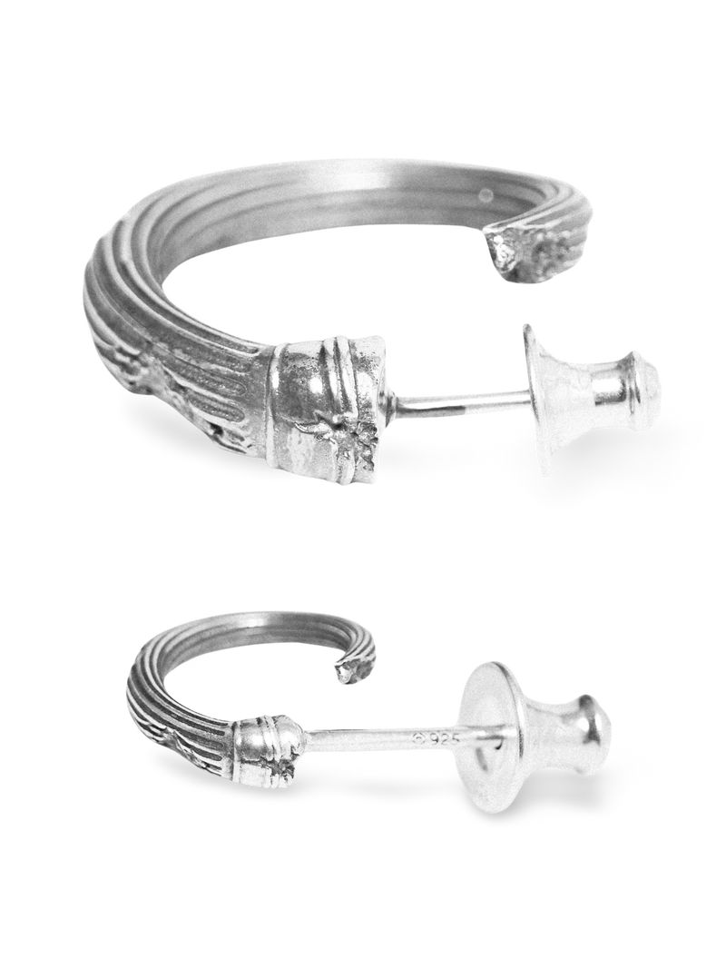 Column Hoop Earring