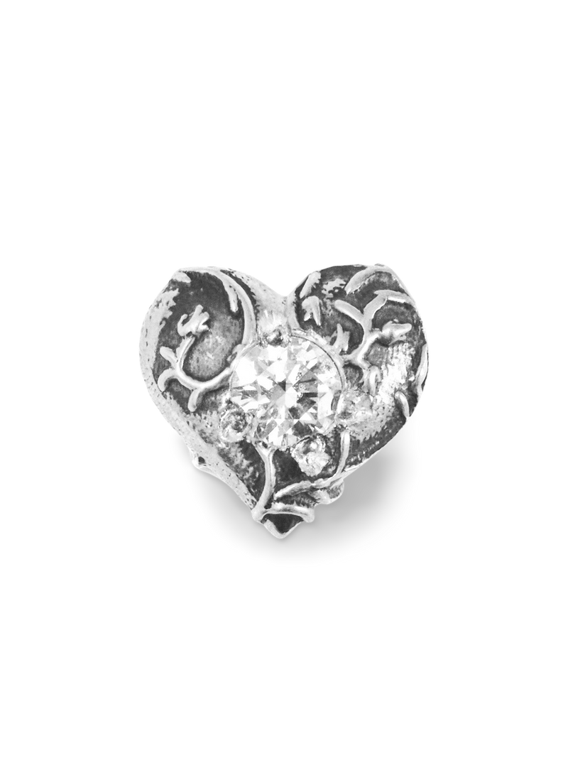 Sacre Coeur Stud Earring, Diamond