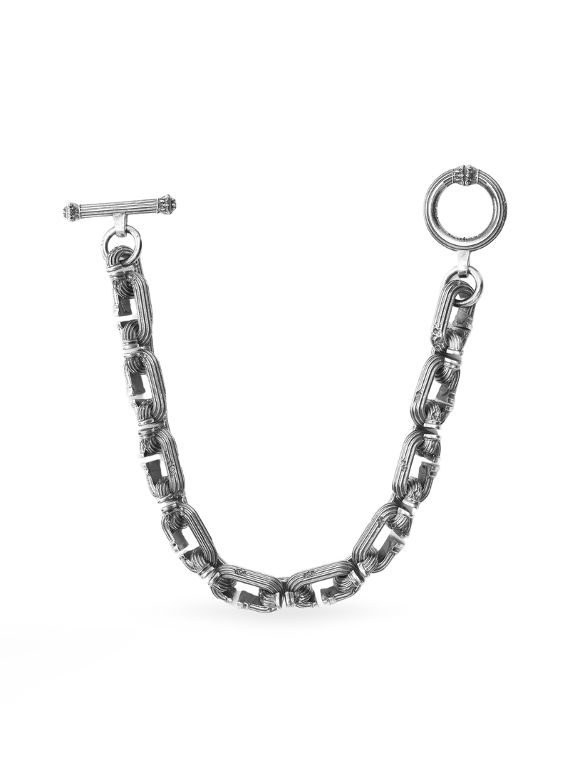 10mm Column-Link Bracelet