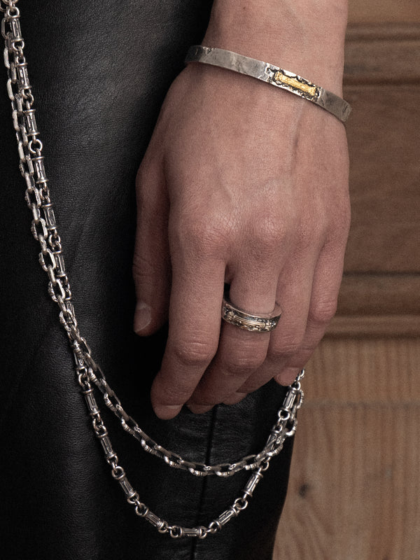 Corinthian Révélé Cuff, two-tone