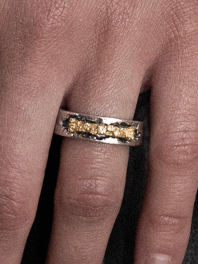 Révélé Spacer Ring, natural diamonds, two-tone