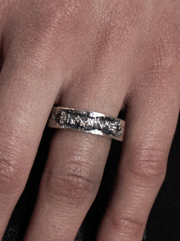 Révélé Spacer Ring, natural diamonds