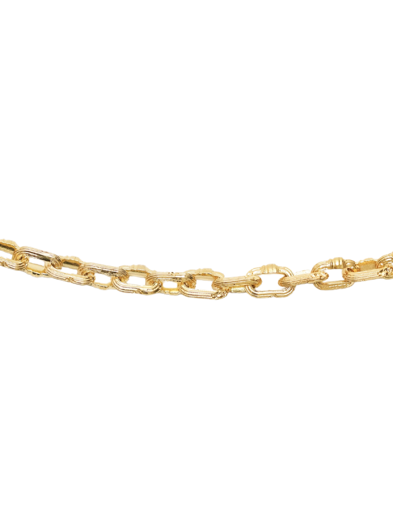 5mm Column-Link Bracelet, 18K gold