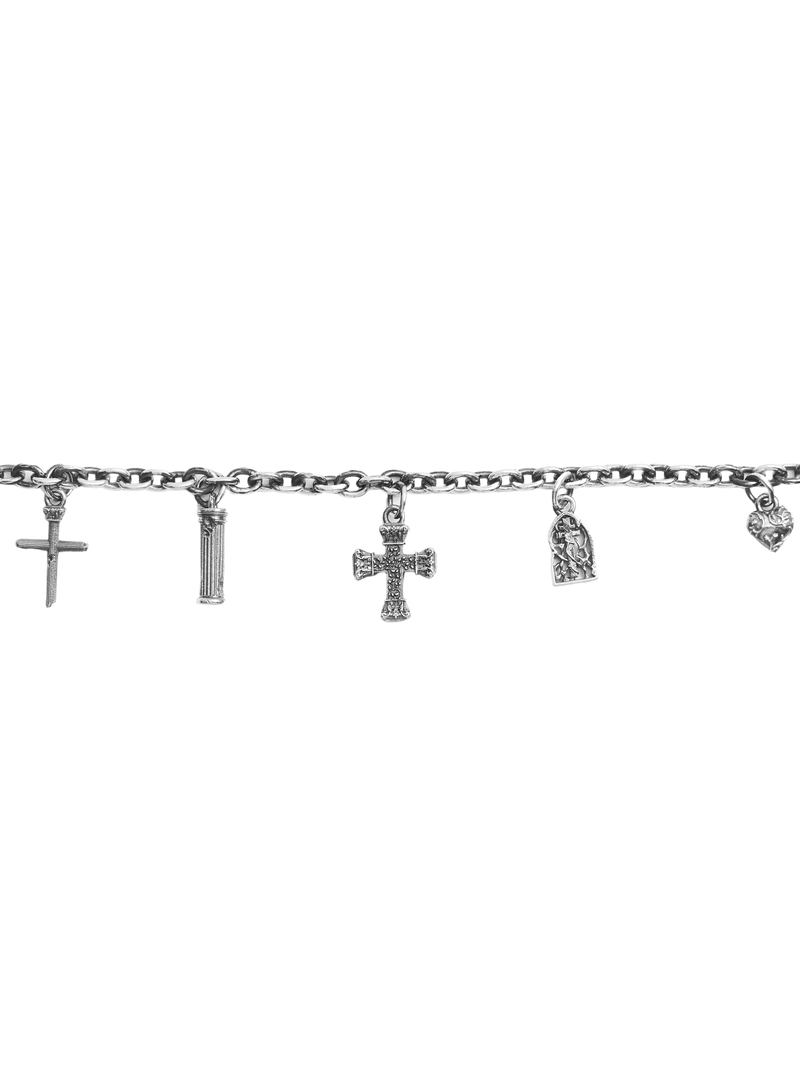 Chapel Charm Bracelet, 5 Motifs