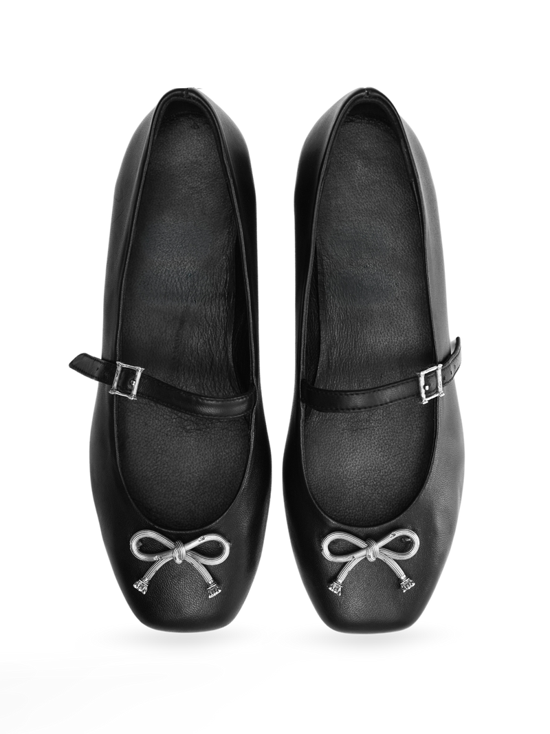 Corinthian Bow Ballet Flat