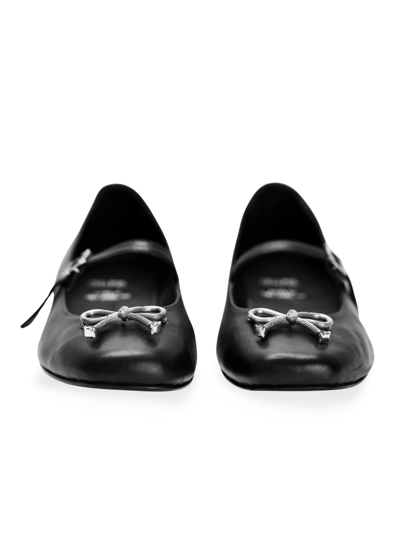 Corinthian Bow Ballet Flat