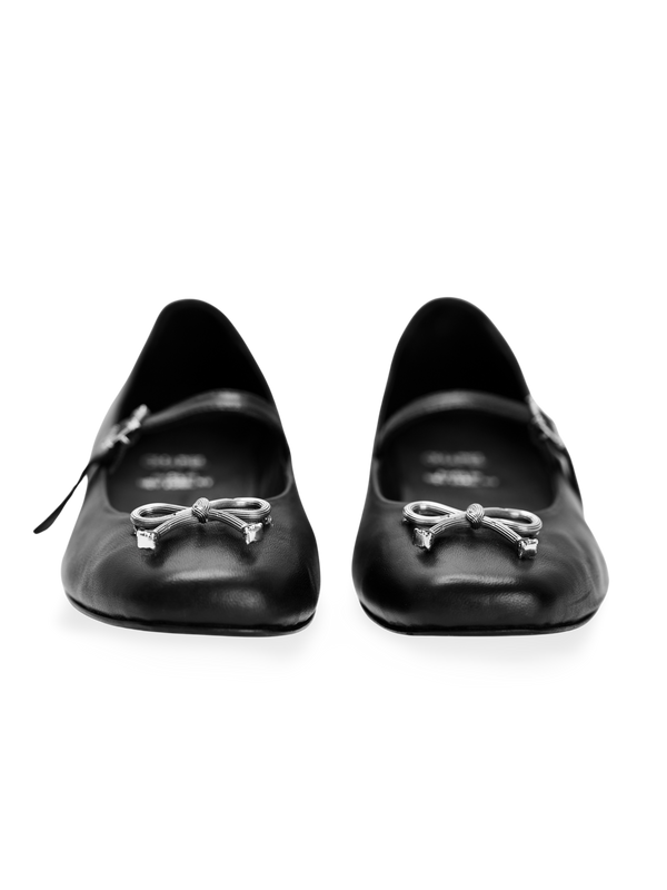 Corinthian Bow Ballet Flat