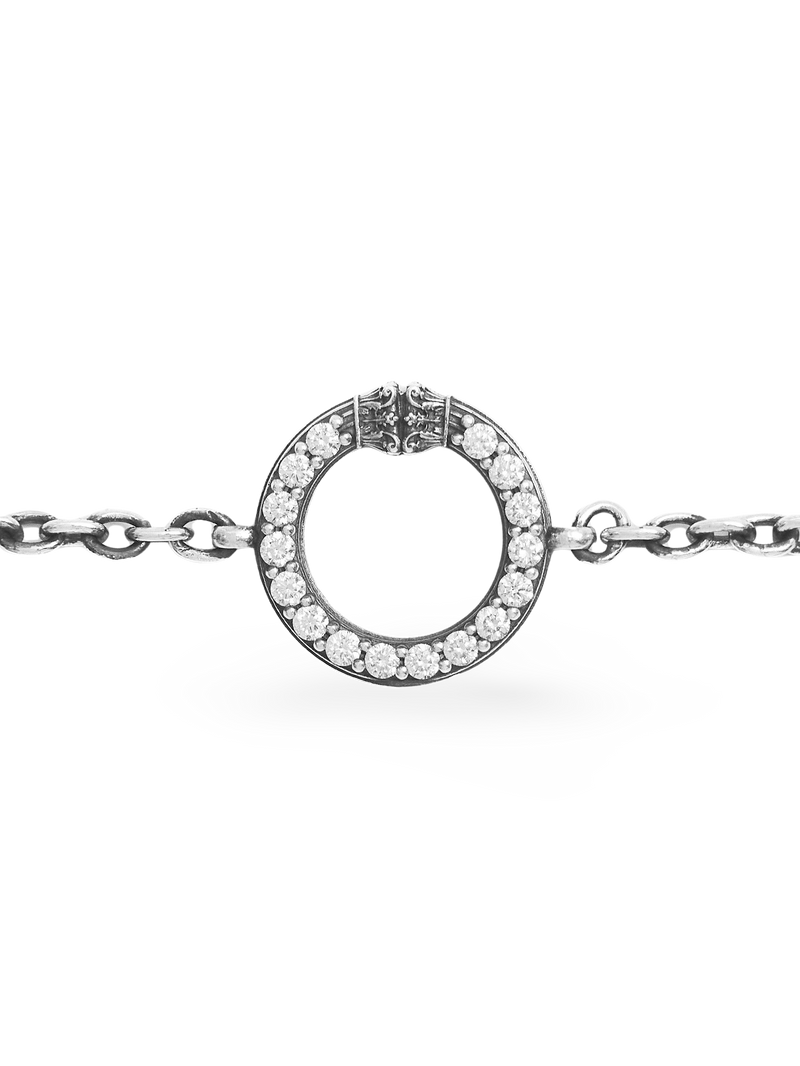 Corinthian Icon Bracelet, Natural Diamonds