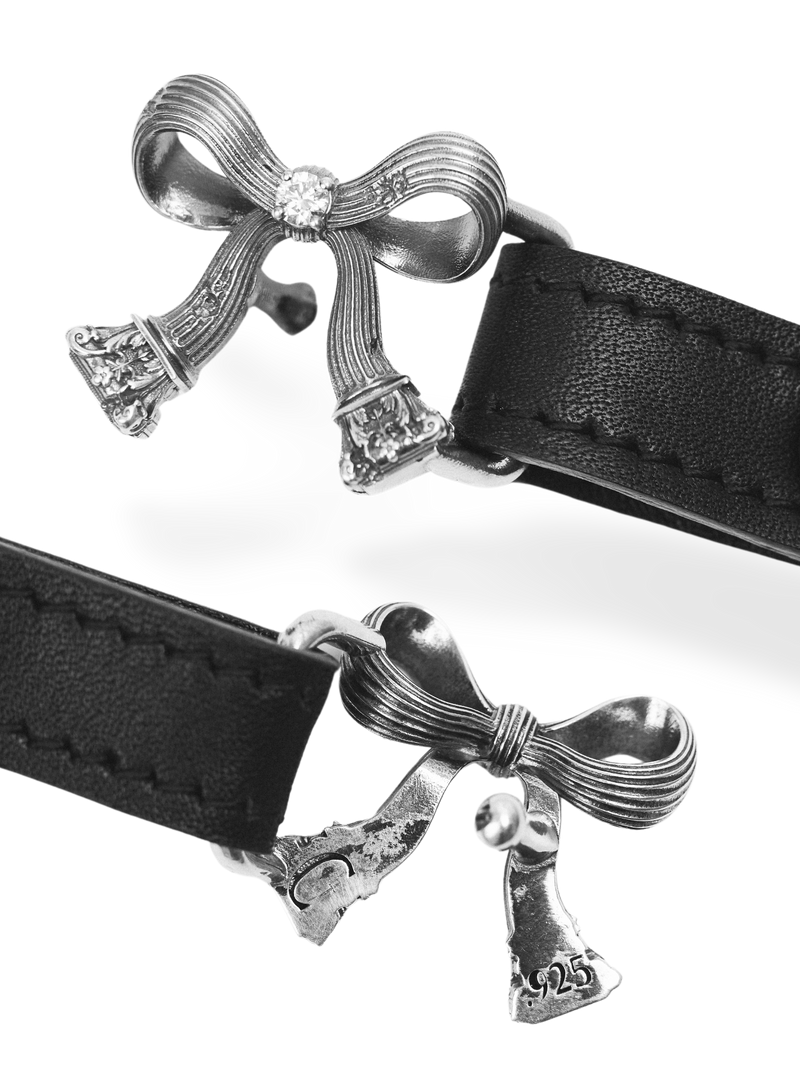 Corinthian Bow Belt, Natural Diamond
