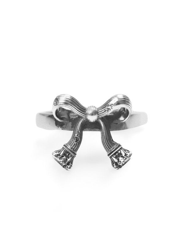 Corinthian Bow Icon Ring