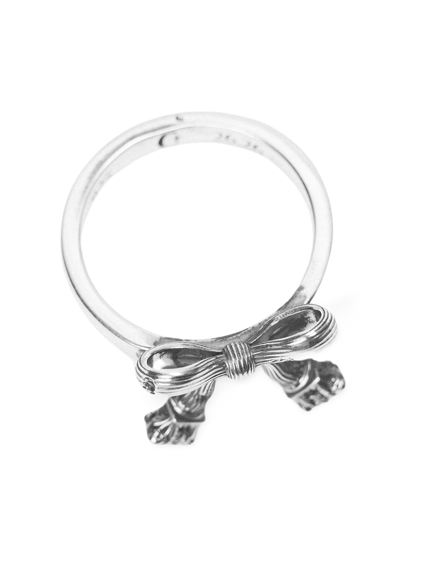 Corinthian Bow Icon Ring