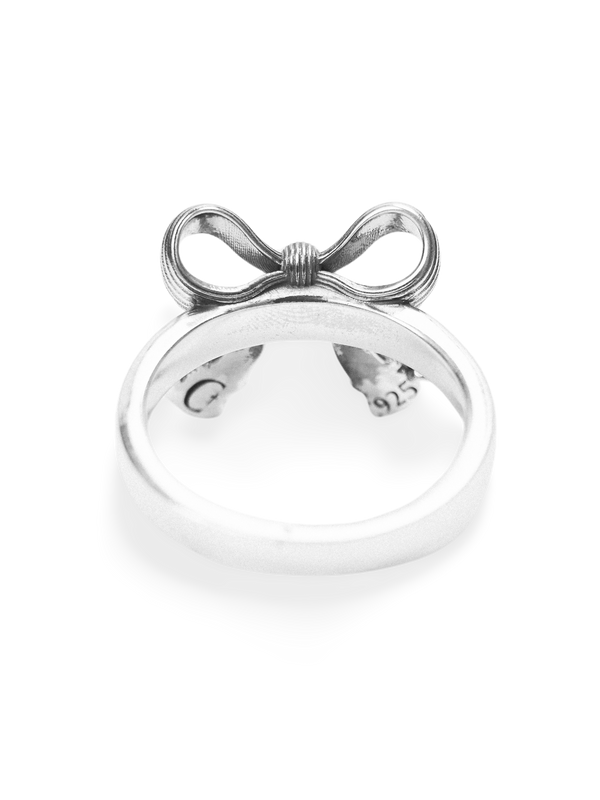Corinthian Bow Icon Ring