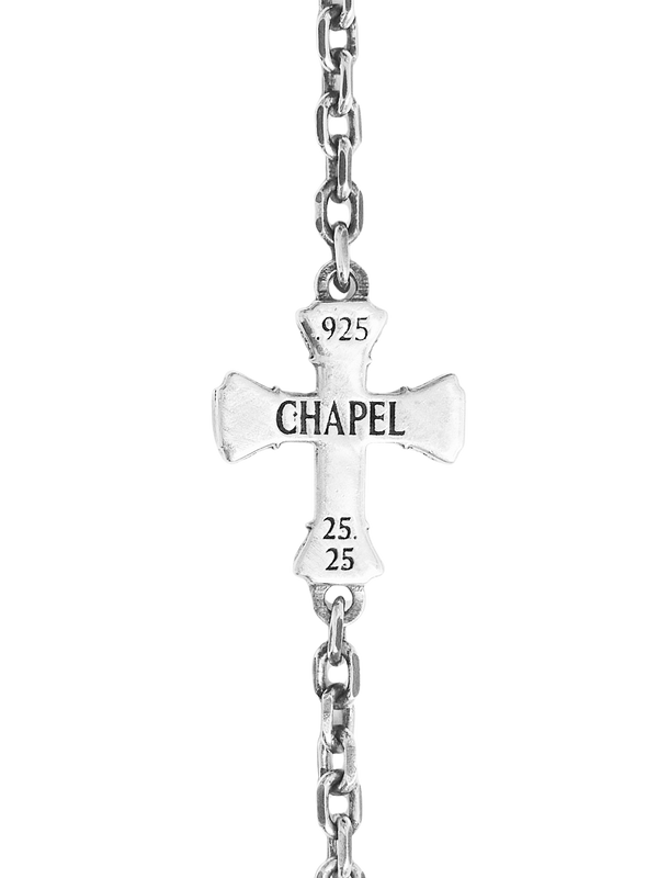 Floral Cross Icon Bracelet