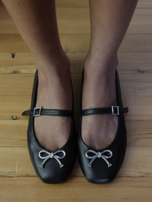 Corinthian Bow Ballet Flat