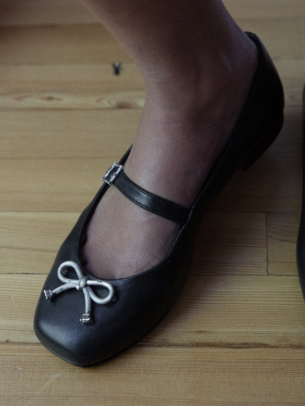 Corinthian Bow Ballet Flat