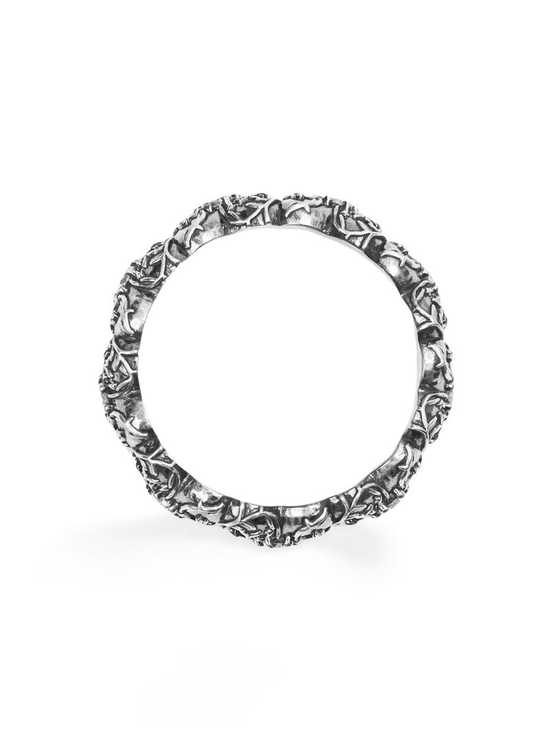 Sacré Coeur Wrap Ring, Natural Diamonds