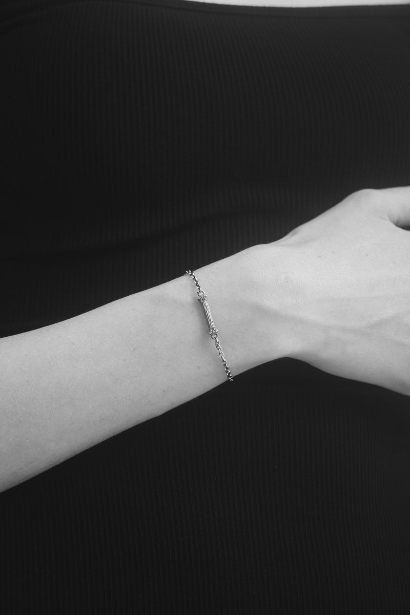 Solo Column Icon Bracelet