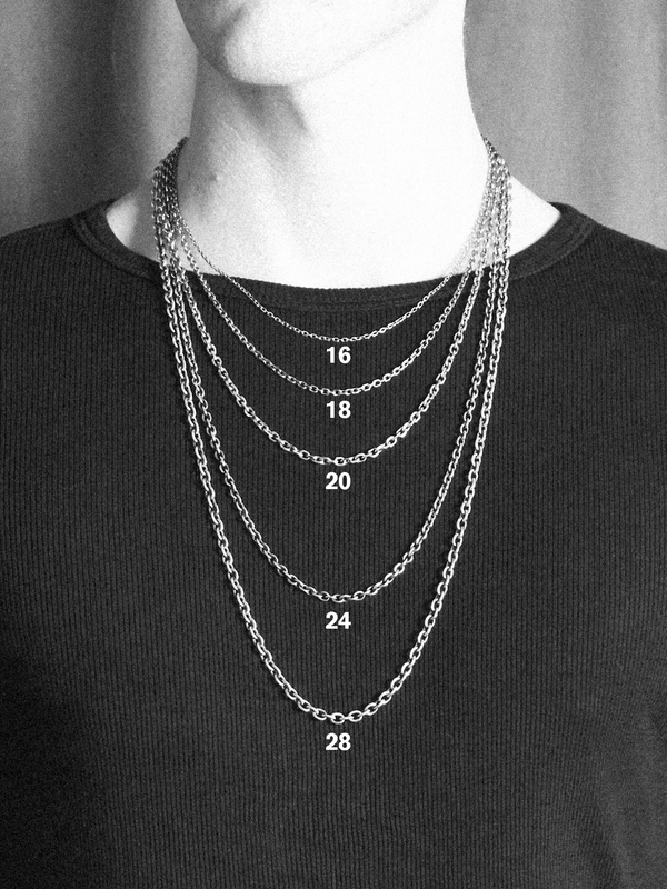 Chapel Chain Necklace, Light