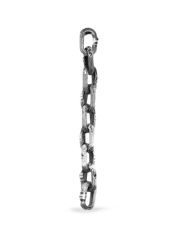 5mm Column-Link Chain Earring