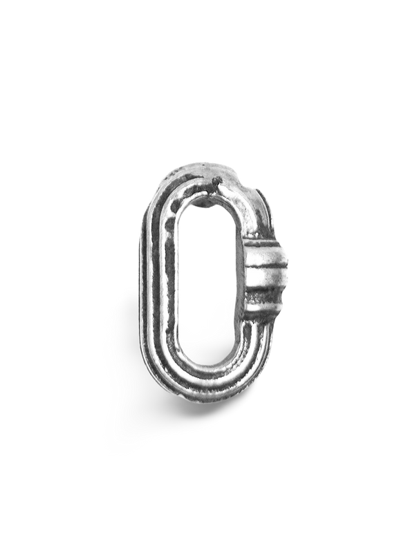 Column-Link Stud Earring