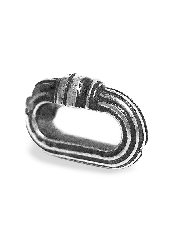 Column-Link Stud Earring