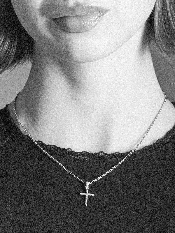 Column Cross Pendant