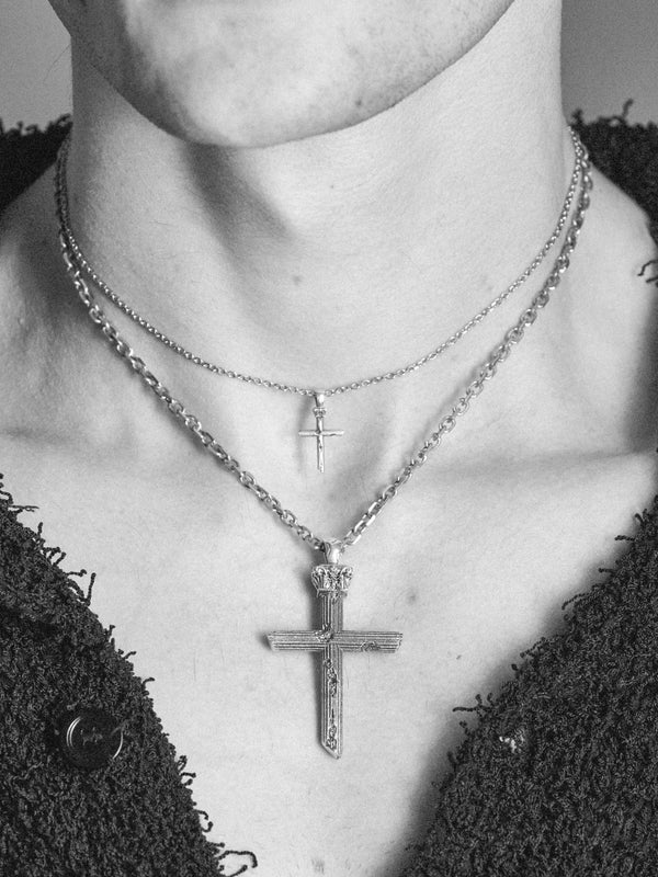 Column Cross Pendant