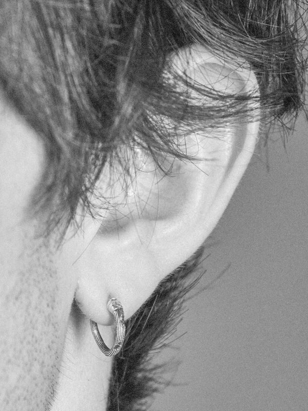 Column Hoop Earring
