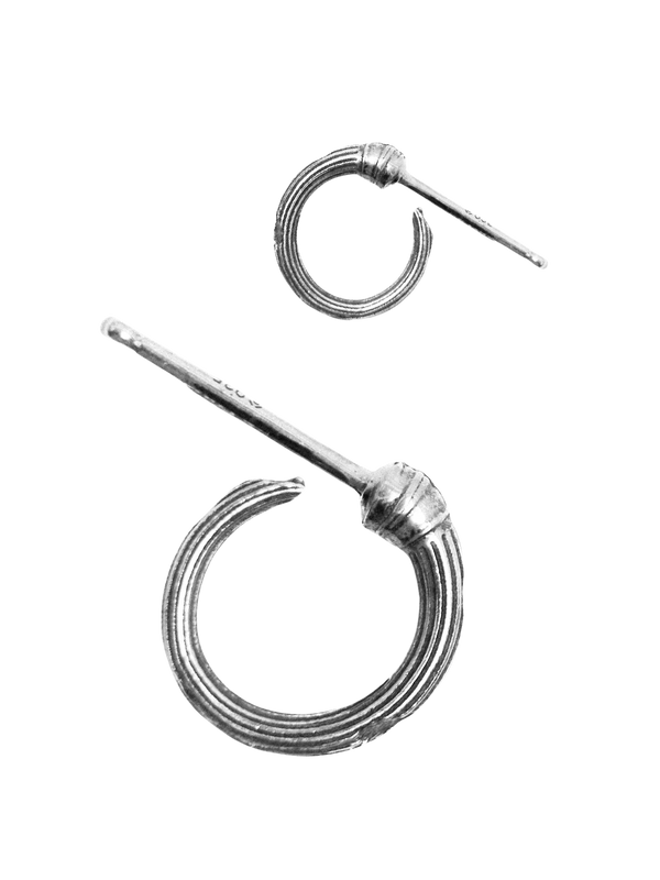 Column Hoop Earring