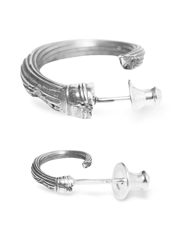 Column Hoop Earring