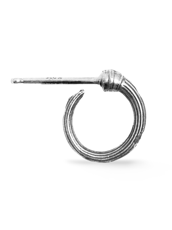 Column Hoop Earring