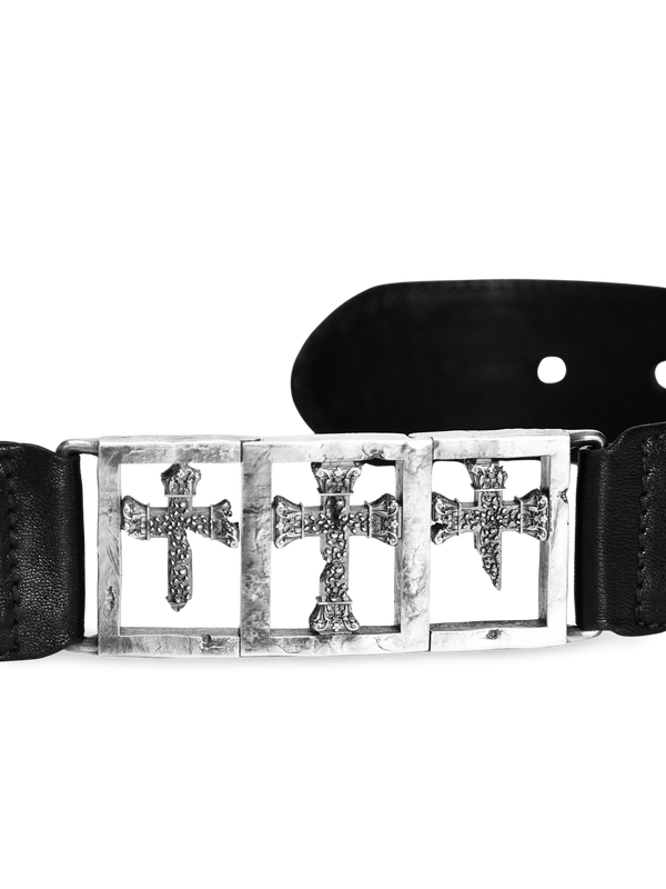 Ruin Buckle, Natural Diamonds on Consecration Paneled Strap