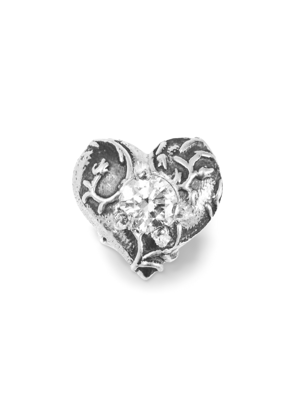Sacre Coeur Stud Earring, Diamond