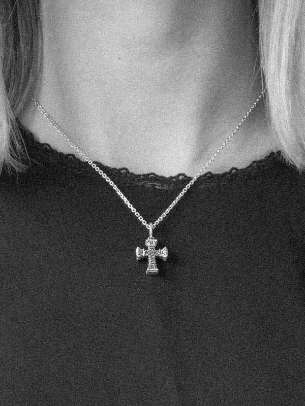 Floral Cross Pendant