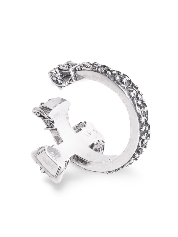 Floral Cross Ring