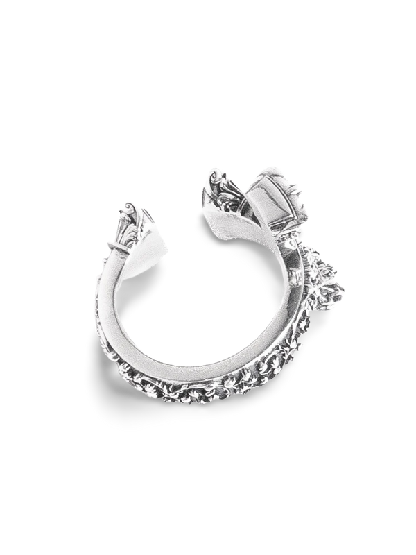 Floral Cross Ring