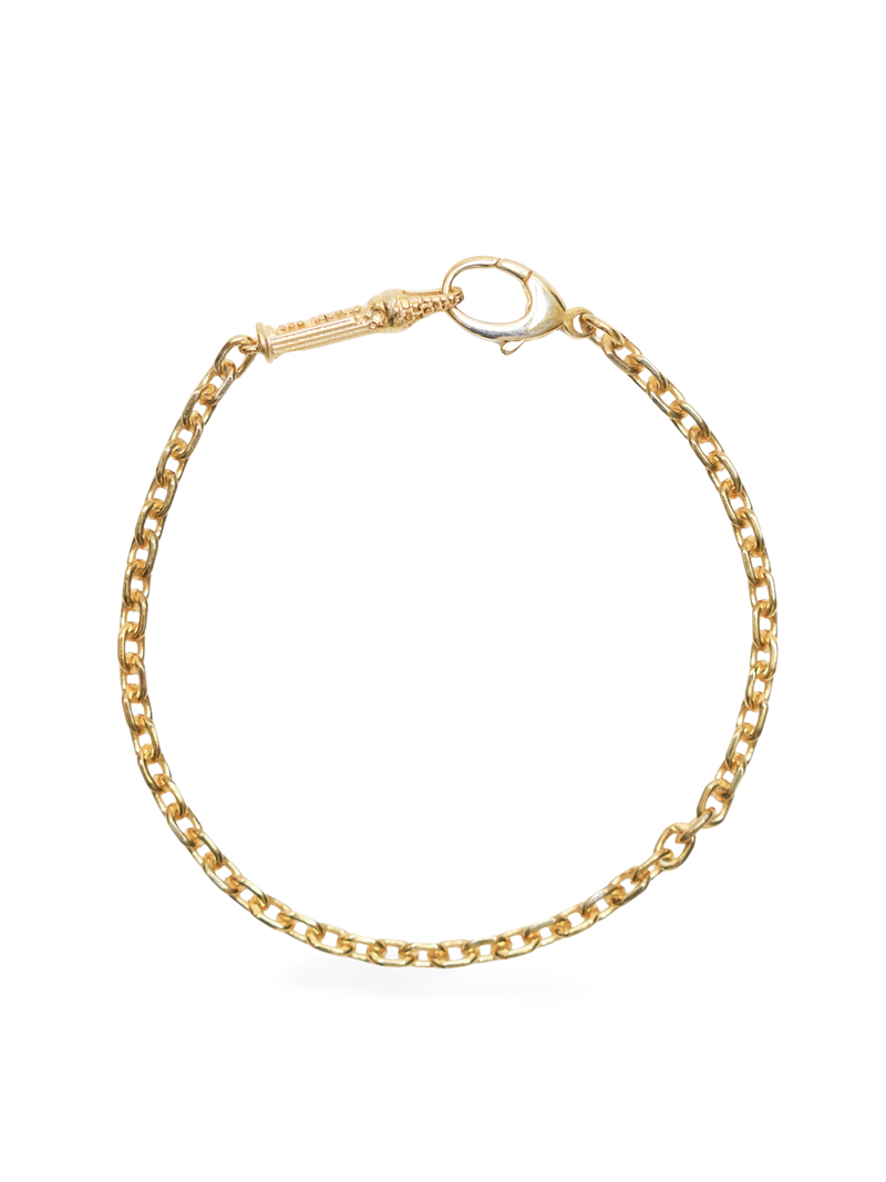 Chapel Chain Bracelet, Medium, 18K gold