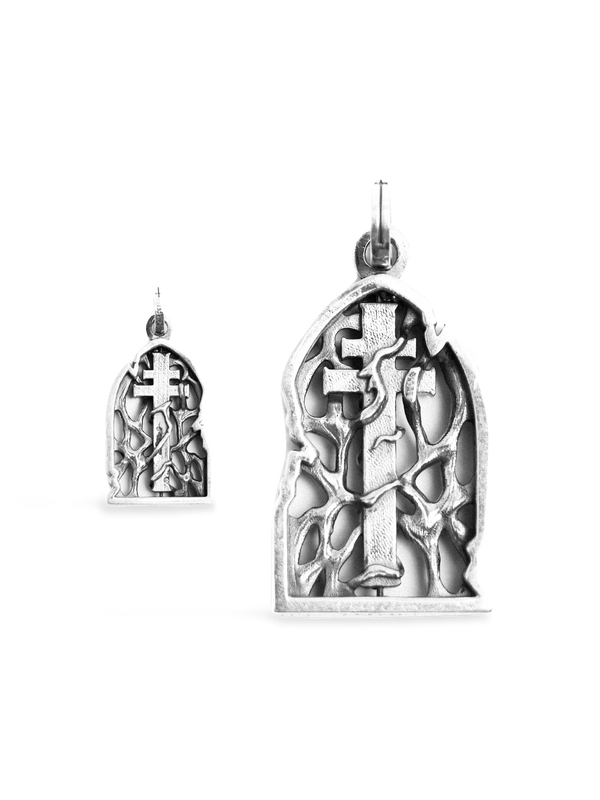 Ivy Cross Pendant