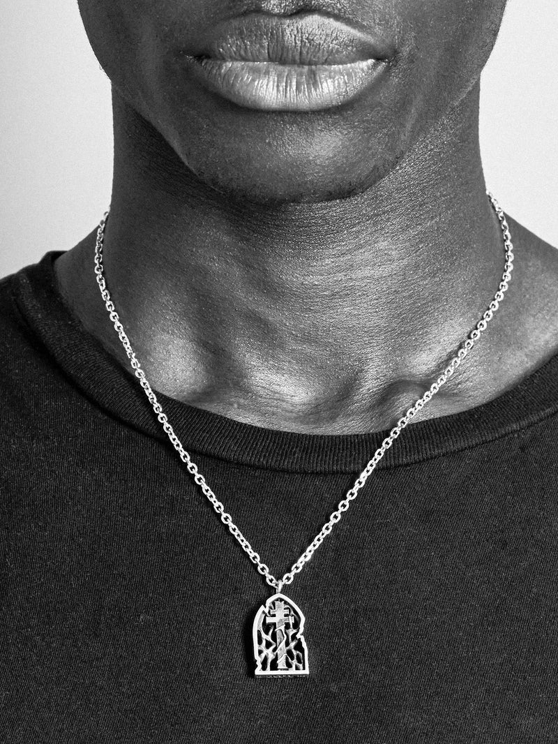Ivy Cross Pendant