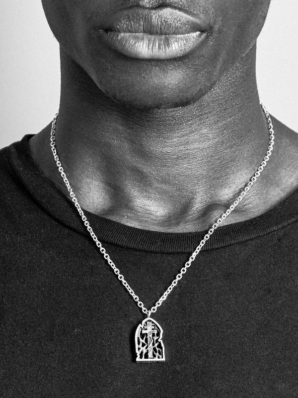 Ivy Cross Pendant