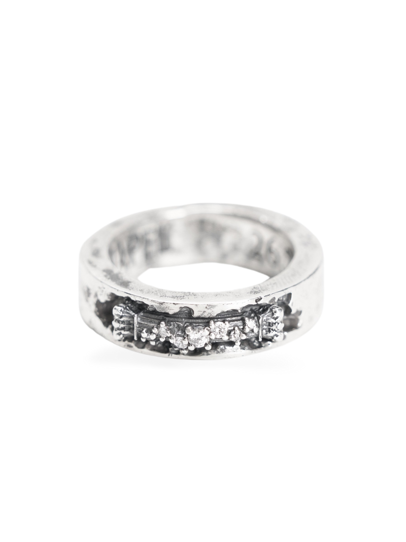 Révélé Spacer Ring, natural diamonds