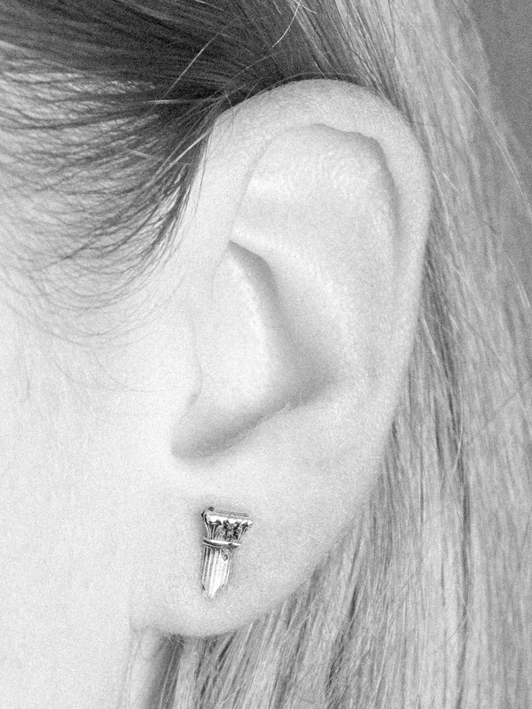 Baby Column Stud Earring